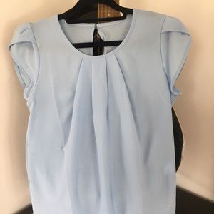 Sky blue top